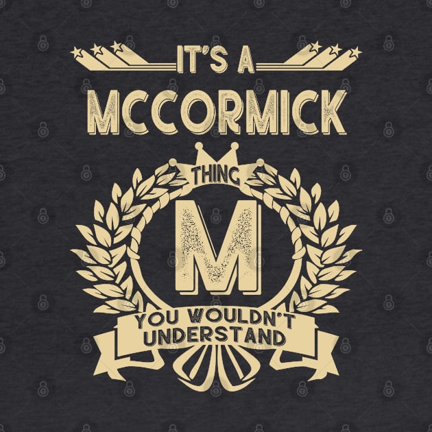 Mccormick by Ban Guns Not Books- Typography fullcolor